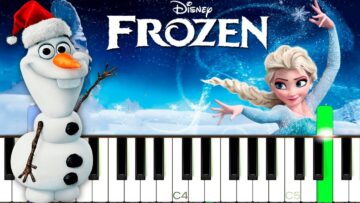 Do You Want To Build A Snowman – Frozen [Easy Piano Tutorial]