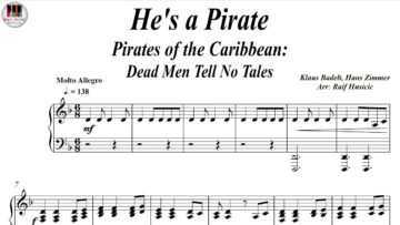 Pirates of the Caribbean – He’s a Pirate